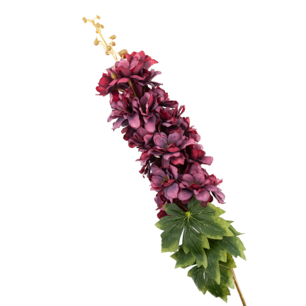 CV41524-10 jednotlivá dekorativní ostrožka, vínová, s přechodem barev, 95 cm