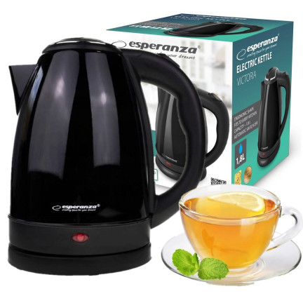 EKK113K elektrická konvice 1,8 l, nerezová, velká, výkonná, 1800 W