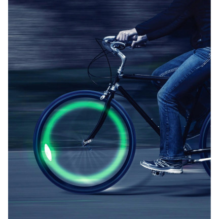 LP31 ventilky, světelné ventilky, 2 ks LED nástavců pro jízdní kola nebo automobily