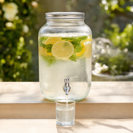 DUC1029 Nádoba se kohoutkem, 4 l, na limonádu a vodu