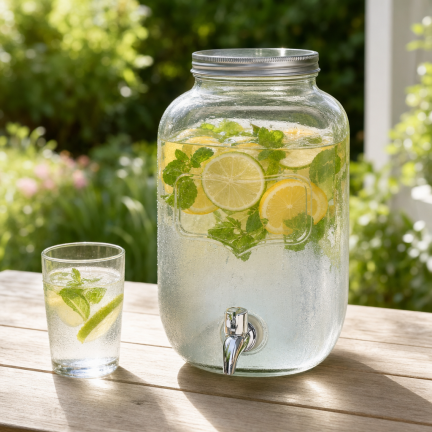 DUC1029 Nádoba se kohoutkem, 4 l, na limonádu a vodu