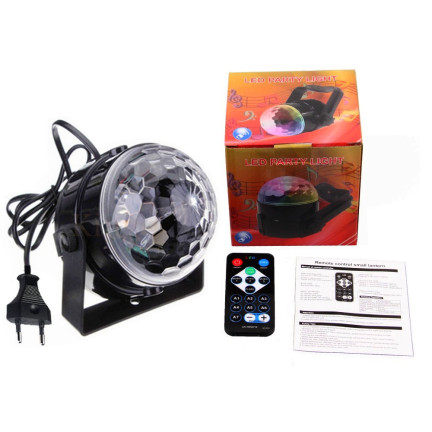 ZZ29 LED RGB kulový projektor