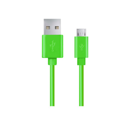 EB178G ESPERANZA MICRO USB 2.0 A-B M/M KABEL 1,2 M ZELENÝ