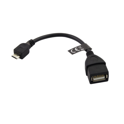 EB180 ESPERANZA MICRO USB 2.0 KABEL A-B M/F OTG