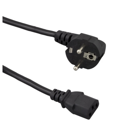 TG56656 napájecí kabel 1 m pro notebook, 3-pinový konektor napájecího zdroje