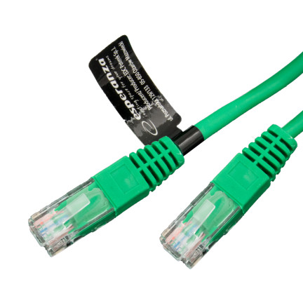 EB277G UTP kabel Cat 5e, patchkabel, 10 m, zelený
