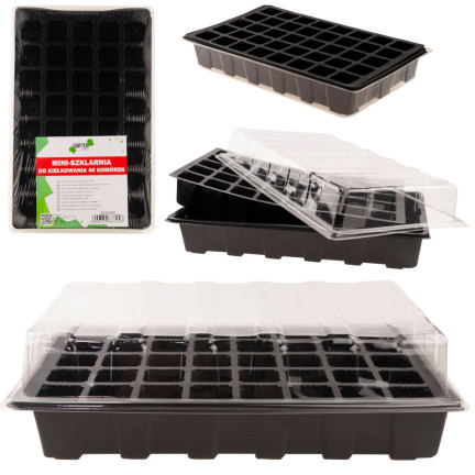 EDA3258 mini skleník, klíčička, pařeniště, sadba, 40 komor