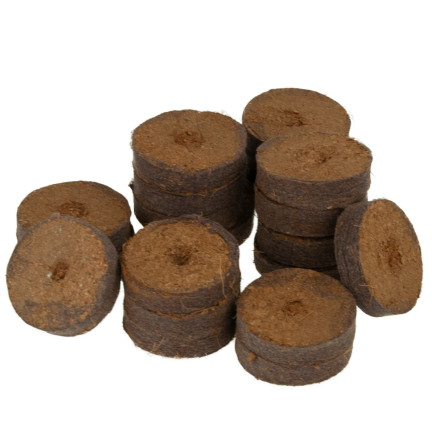 EDA3272 kokosové kotouče – substrát pro klíčení, 37 mm, 20 ks