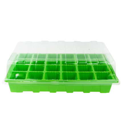 EDA8518 – mini skleník, klíčička, pařeniště pro sazenice, 24 komor