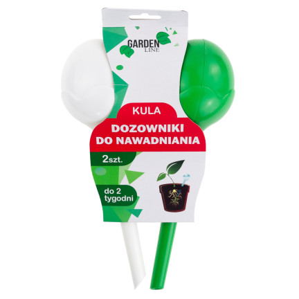 EDA8563-NEW zavlažovací kuličky, zapichovací dávkovače pro květiny a rostliny, zavlažovač, 2 ks, kulička