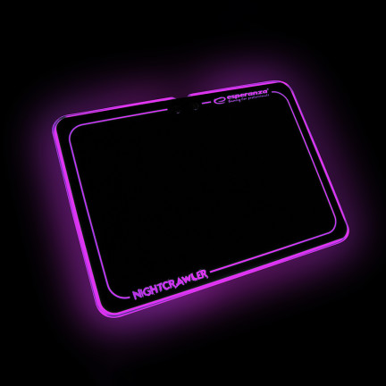 EGP104 podložka pod myš pro hráče s podsvícením Nightcrawler