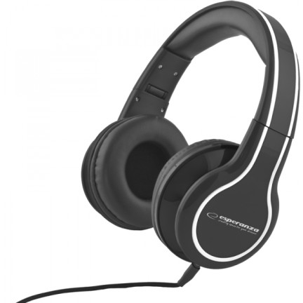 EH136K BLUES AUDIO jack Sluchátka BLACK ESPERANZA 