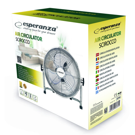 EHF005 – výkonný podlahový cirkulační ventilátor