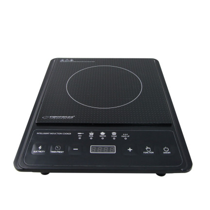 EKH011 indukční varná deska, elektrický sporák, 2000 W, časovač, LCD displej, 5 režimů
