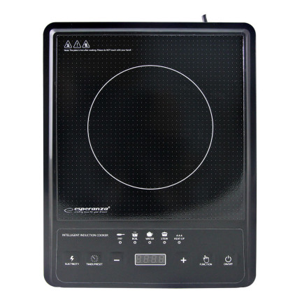 EKH011 indukční varná deska, elektrický sporák, 2000 W, časovač, LCD displej, 5 režimů