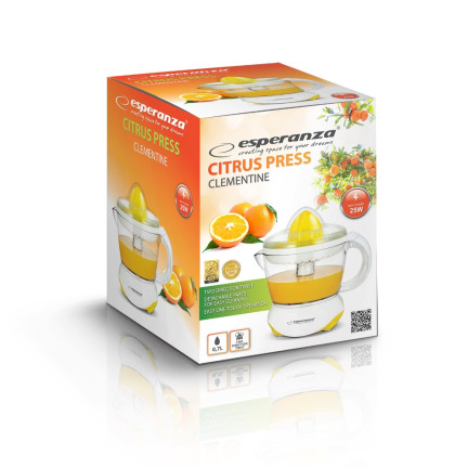 EKJ001Y LIS NA CITRUSY KLEMENTINKA BÍLÁ A ŽLUTÁ