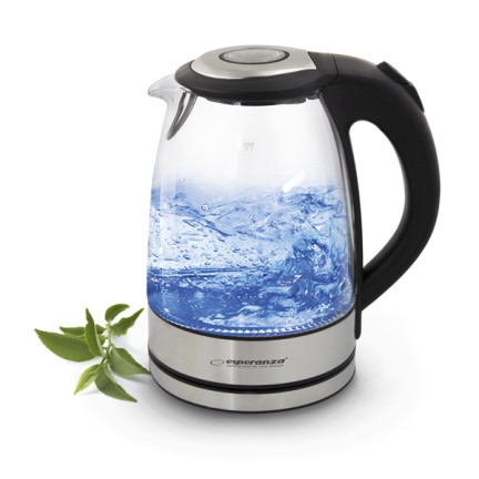 EKK012 ELEKTRISCHES WASSERLOSES GLAS LED 1.7L 2200w