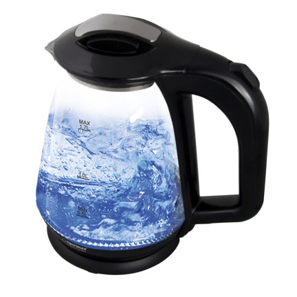 EKK024K Esperanza skleněná elektrická konvice Missouri 1,7 l černá