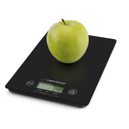 EKS002K elektronická kuchyňská váha s LCD displejem Lemon Esperanza