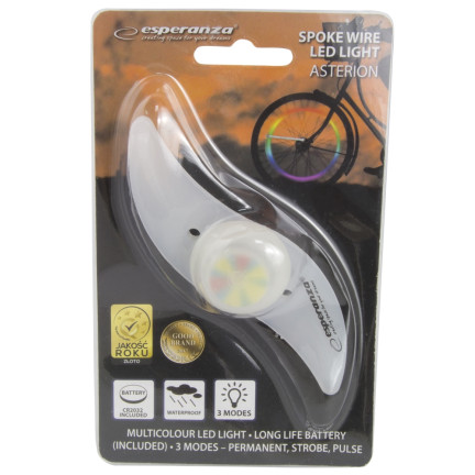EOT006 LED světlo na kolo na špice Asterion