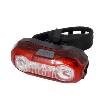 EOT021 zadní LED světlo na kolo s USB, 120 lumenů, 5 režimů, Polaris