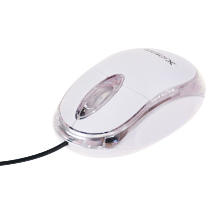 ES100B – kabelová optická USB myš, malá, pohodlná, bílá, Esperanza