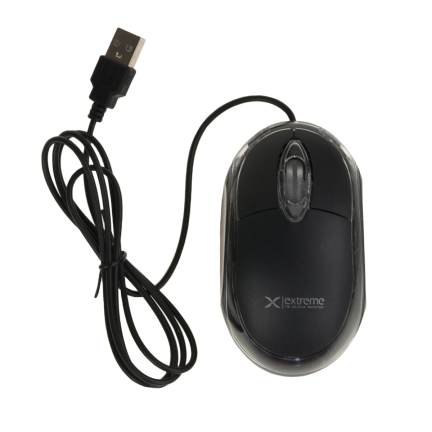 ES100C – kabelová optická USB myš, malá a pohodlná