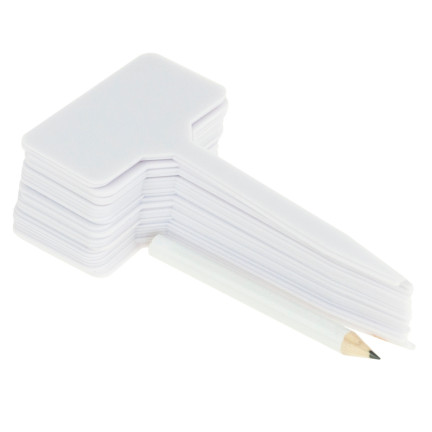 TG67653 štítky na označování rostlin, štítky na sazenice, štítky, 31 ks/sada