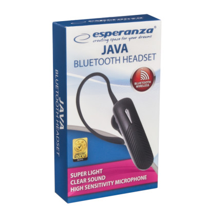 EH183 esperanza Sluchátko do ucha
Bluetooth, Java, černé