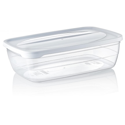HOB021002 nádoba na potraviny obdélníková TREND BOX 1,2 l na oběd