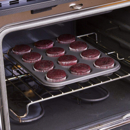 TG66027 forma na pečení muffinů, plech na 12 muffinů, s nepřilnavým povrchem