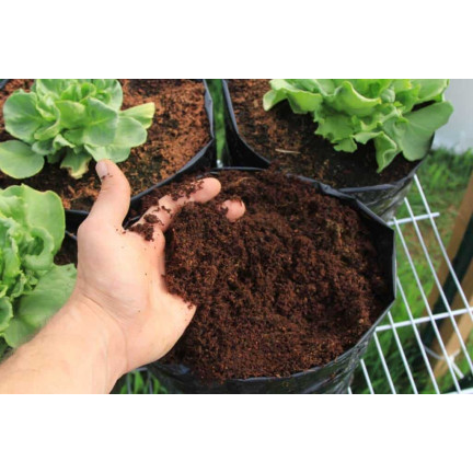 BIO16 biovita kokosová rašelina – kokosová vlákna, sypký substrát 0–10 mm, 5 l
