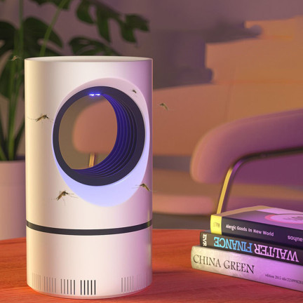 UV lampa na komáry s ventilátorem, USB, 5 V