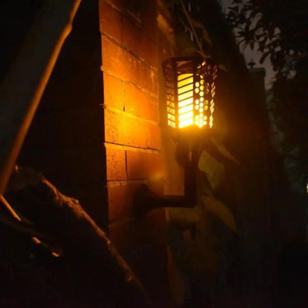 TG67269 solární lampa, LED pochodeň 3 v 1, zapichovací lucerna, nástěnné svítidlo, svítilna