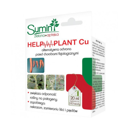 SUM39 sumin help plant cu 20 ml, postřik proti nedostatku mědi u rostlin, doplňuje nedostatek mědi