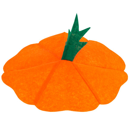Halloweenský kostým, kostým dýně, oranžový, dětský, velikost M, sada