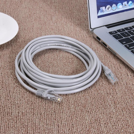 KO28 síťový kabel LAN Ethernet RJ45 CAT5E 20 m kroucená dvojlinka, internetový kabel