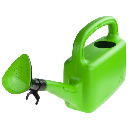 IKA05-361c zahradní konvička na zalévání květin, rozstřikovač, 5 l, sítko, univerzální