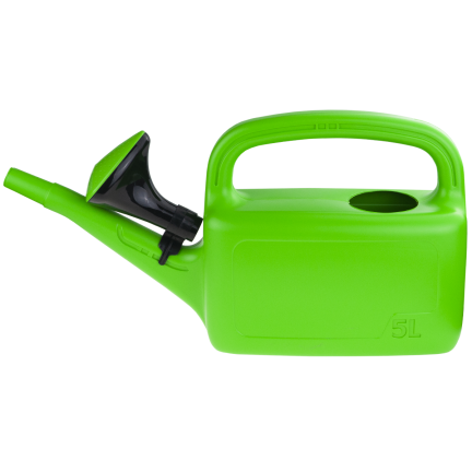IKA05-361c zahradní konvička na zalévání květin, rozstřikovač, 5 l, sítko, univerzální