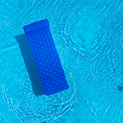IM001 multifunkční nafukovací matrace s potahem pro kempování a outdoorové aktivity