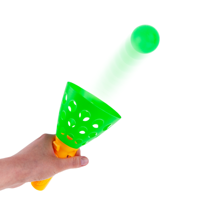 IM007 – dovednostní hra, vystřelovač kuliček, míčky, chyť míček, hry pro děti