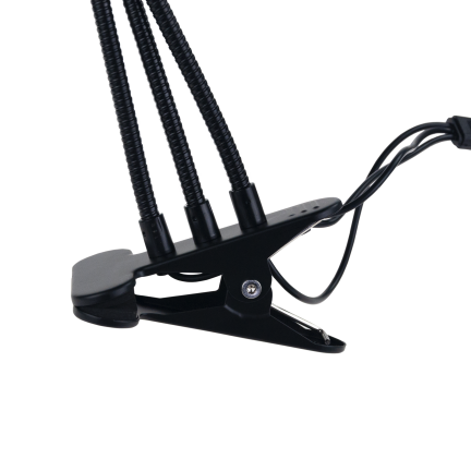 IM010 lampa pro růst rostlin a doplňkové osvětlení, 3ramenná, 60 LED, časovač + dálkové ovládání