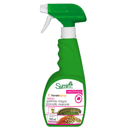 SUM3 INSEKTICID KARATE SPRAY 500ML HOUSENKY MŠICE TŘÁSNĚNKY MOUČNÍCI