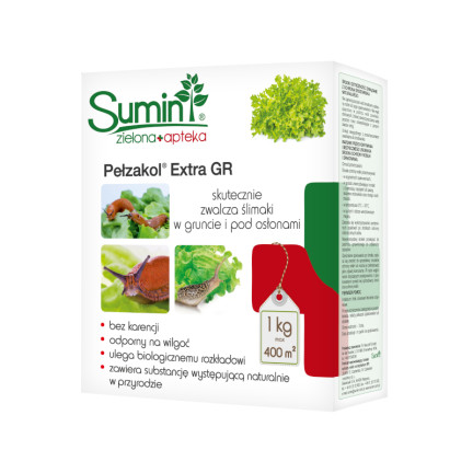 SUM23 pełzakol extra, 1 kg, Sumin, prostředek proti šnekům, přípravek na hubení šneků