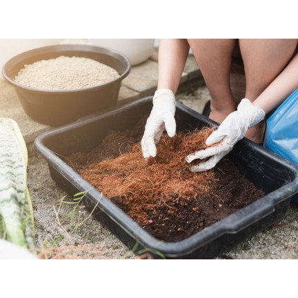 BIO16 biovita kokosová rašelina – kokosová vlákna, sypký substrát 0–10 mm, 5 l