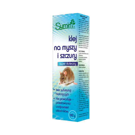 Sum-09718 lepidlo na myši, krysy a hlodavce, 135 g, lepivá past Sumin