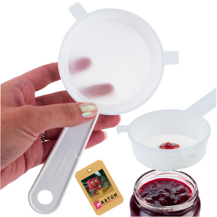 KOL0148 sítko o průměru 90, jemné, cedník, filtr, filtrování likérů