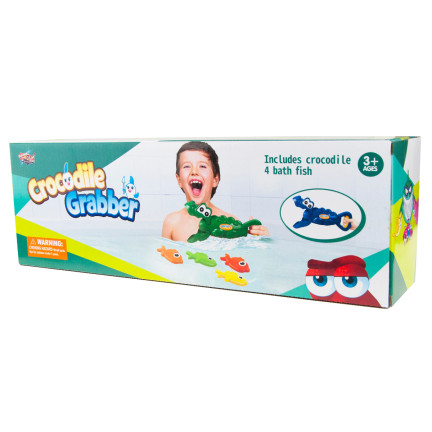 KSL745035 vodní hračka do vany, na pláž, na lov rybiček – krokodýl