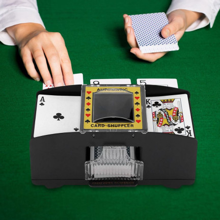 Míchačka karet na poker, automatická míchačka, pokerová sada, poker