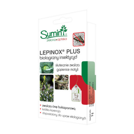 SUM31 lepinox PLUS, insekticid, ničí housenky zimolezu, obsah 5 g